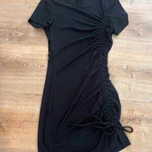 Forever 21 Black Shortsleeve Mini Dress S